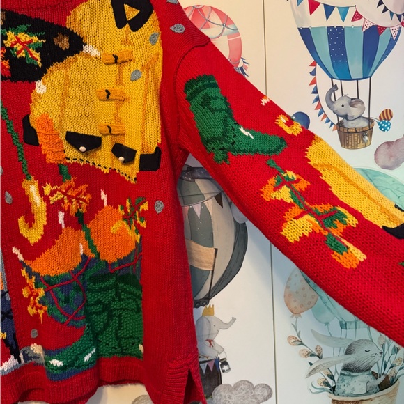 Eagles eye vintage puddle duck sweater ☔️ 🦆 - Picture 3 of 8